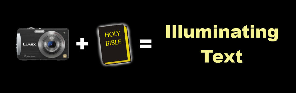 Photo + Verse = Illuminating Text